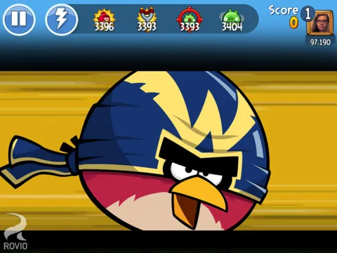 Игра Angry Birds Friends для iPad